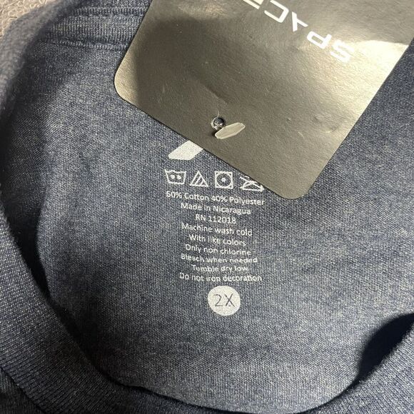 NEW SpaceX The Falcon Has Landed 2015 Shamrock Elon Musk Mens Grey Shirt XXL - Picture 3 of 10